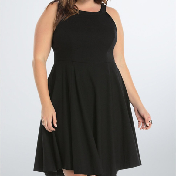 Torrid Dresses & Skirts - Torrid High Neck Little Black Dress